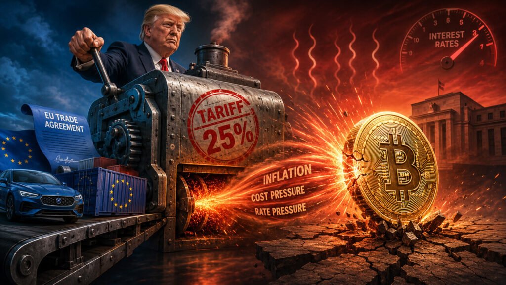 Bitcoin Faces New Tariff Risk as EU Races to Finalize US Trade Deal This Month Bitcoin faces new tariff risk as EU races to finalize US trade deal this month